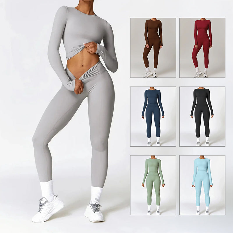 Lashéa Fit - Tight-fitting Brushed Yoga Suit